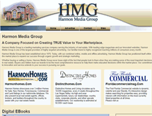 Tablet Screenshot of harmonmediagrp.com